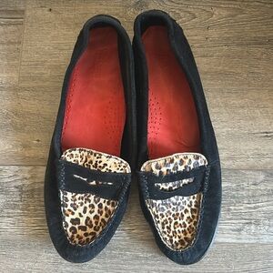 G.H. Bass & Co. Cheetah Print Weejuns Loafers